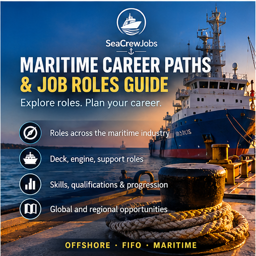 Maritime Career Paths & Job Roles Guide